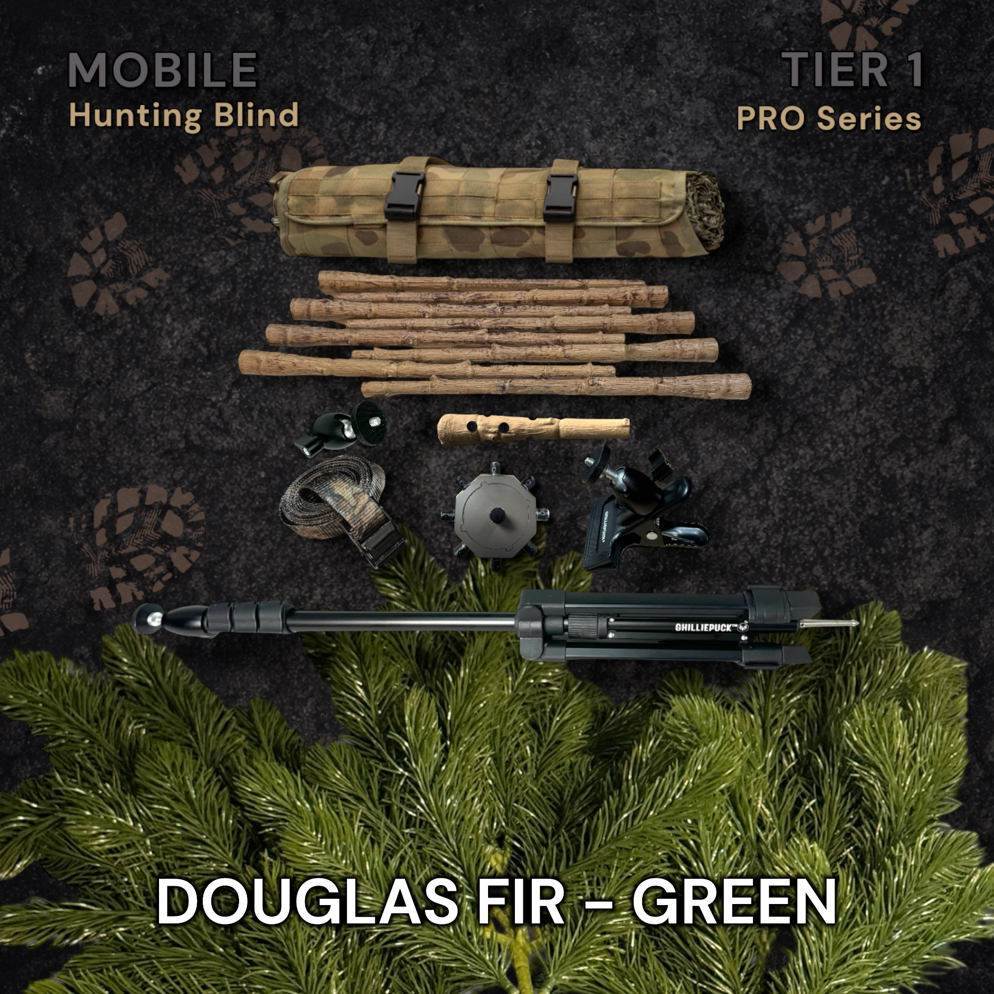 Tier 1 Mobile Kit (Aluminum) – Douglas Fir Green