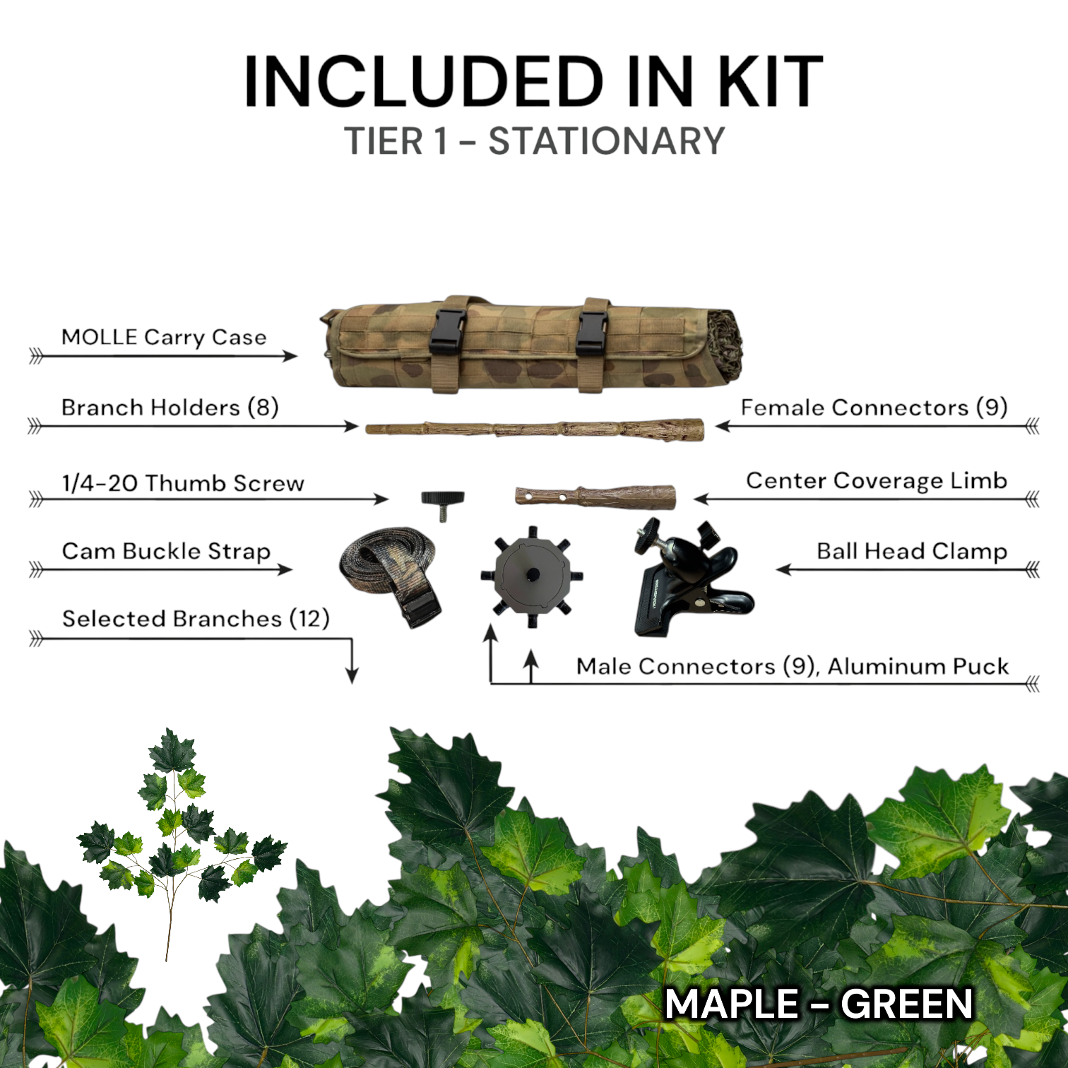 Tier 2 Mobile Kit (PVC) – Maple Green