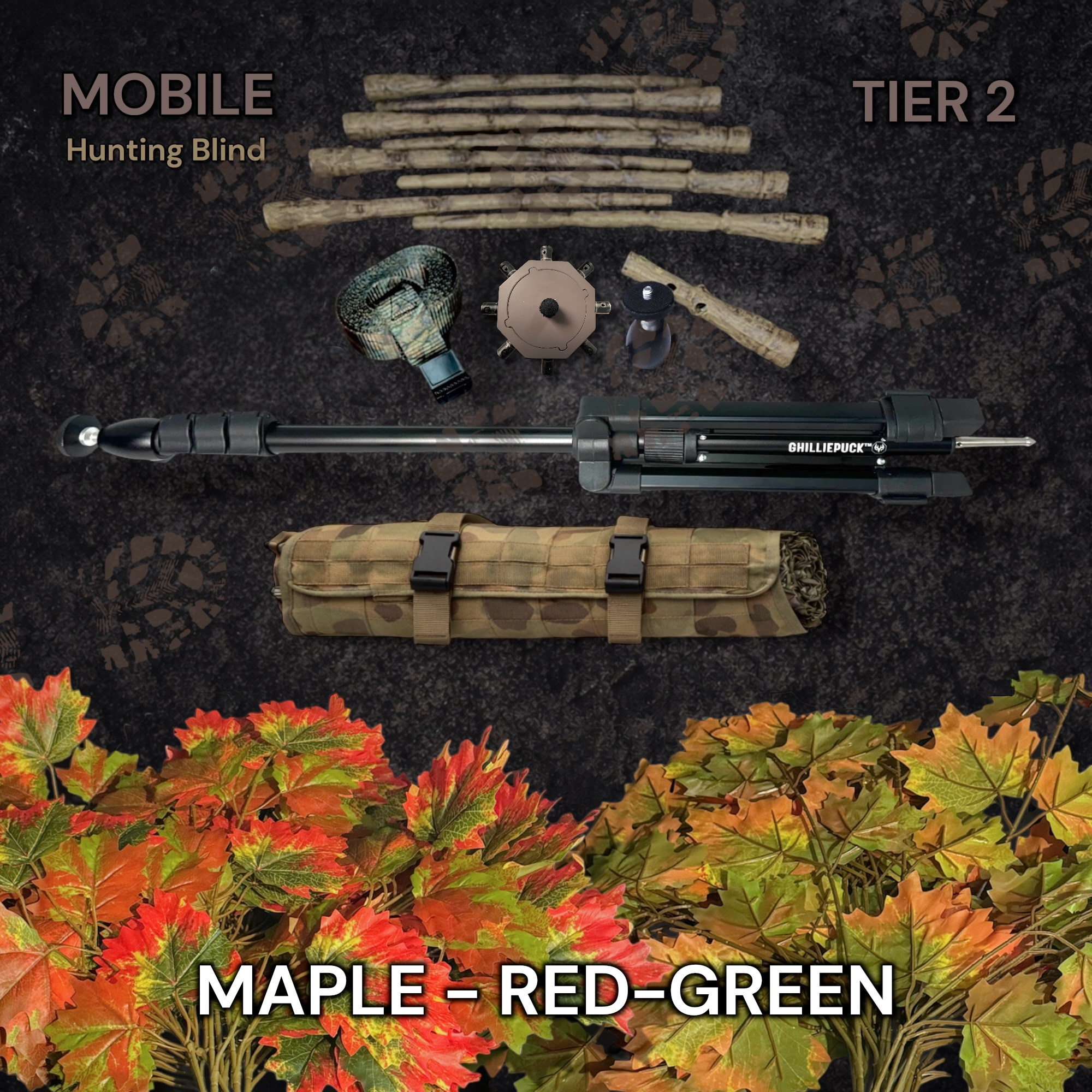 Tier 2 Mobile Kit (PVC) – Maple Red-Green