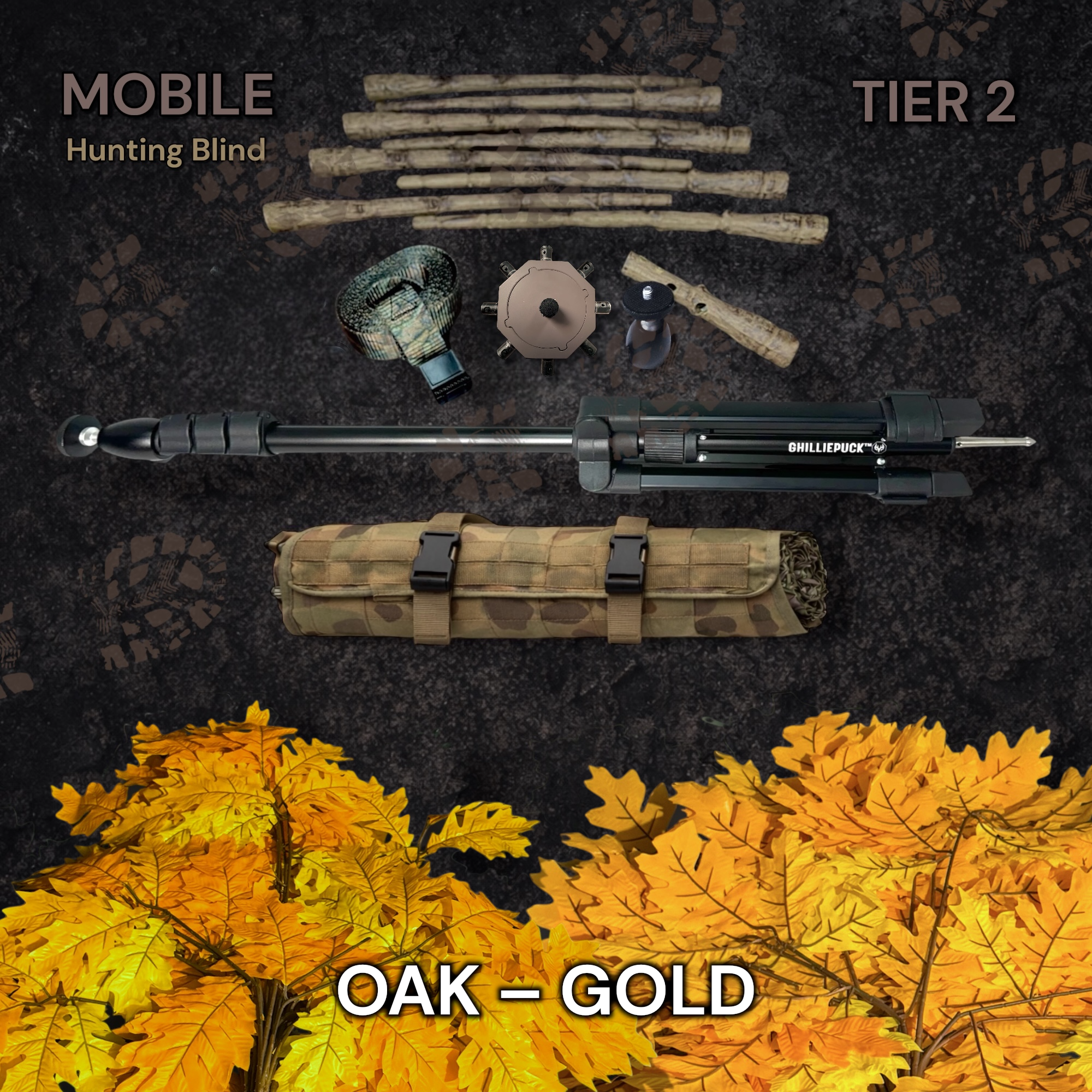 Tier 2 Mobile Kit (PVC) – Oak Gold