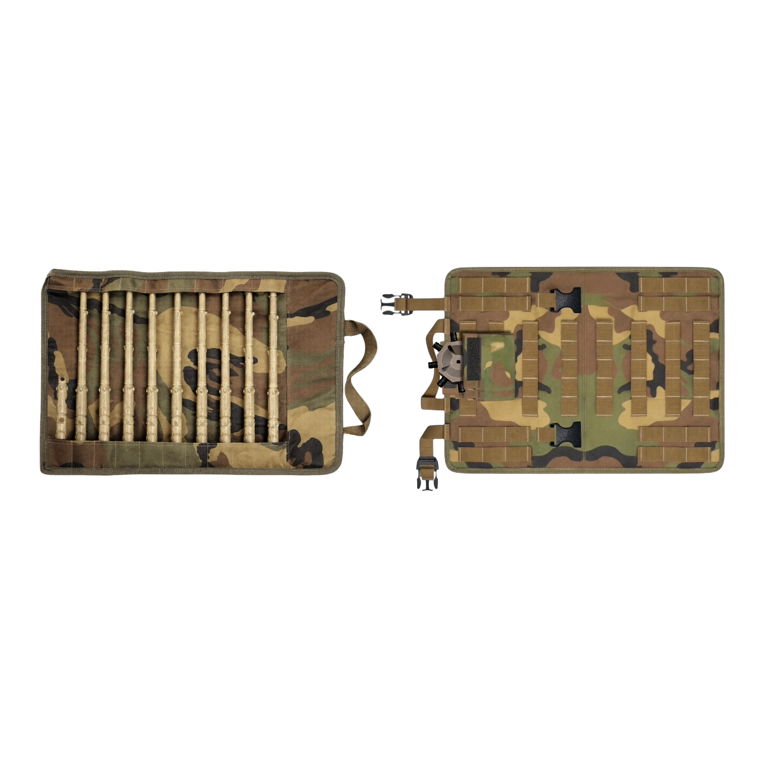 Mobile MOLLE Carry Case — Modular Transport & Deployment Panel
