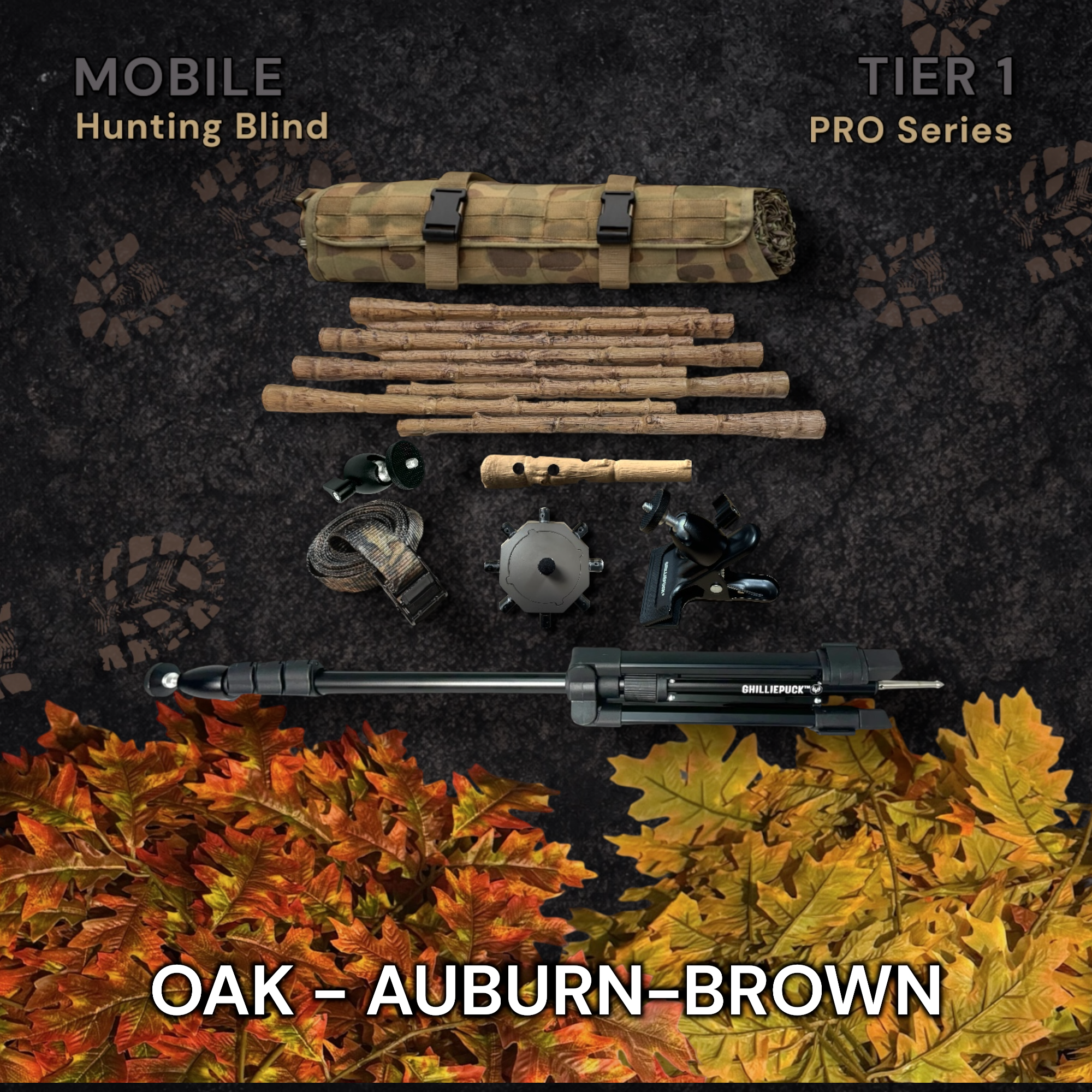 Tier 1 Mobile Kit (Aluminum) – Oak Auburn-Brown