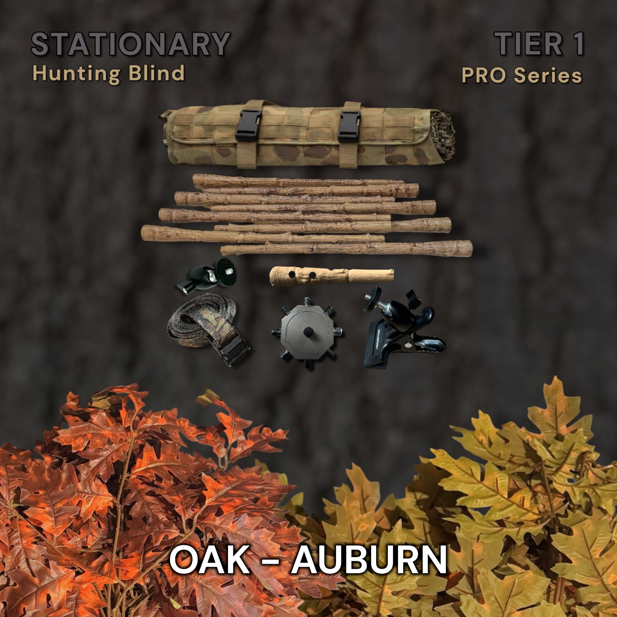 Tier 1 Stationary Kit (Aluminum) – Oak Auburn