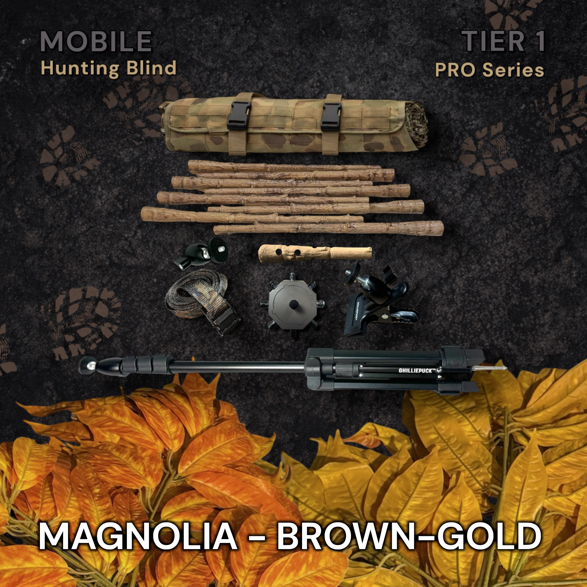Tier 1 Mobile Kit (Aluminum) – Magnolia Brown-Gold