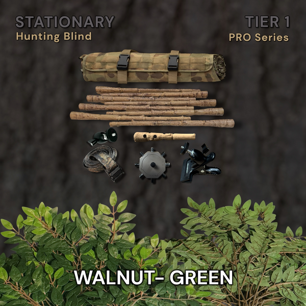 Tier 1 Stationary Kit (Aluminum) – Walnut Green