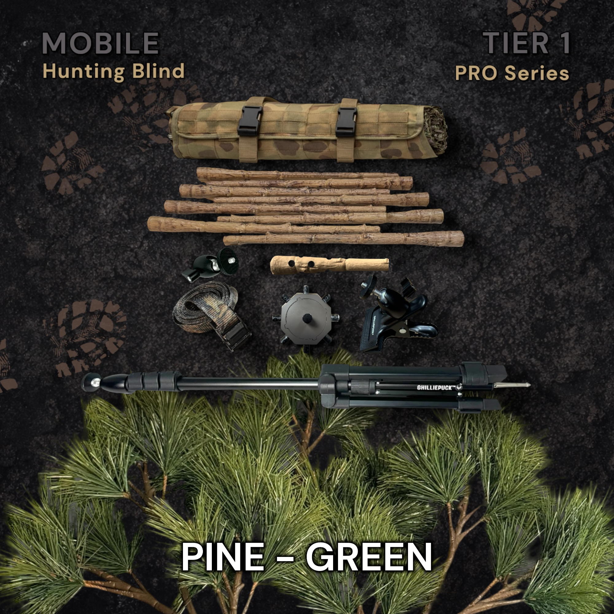 Tier 1 Mobile Kit (Aluminum) – Pine Green