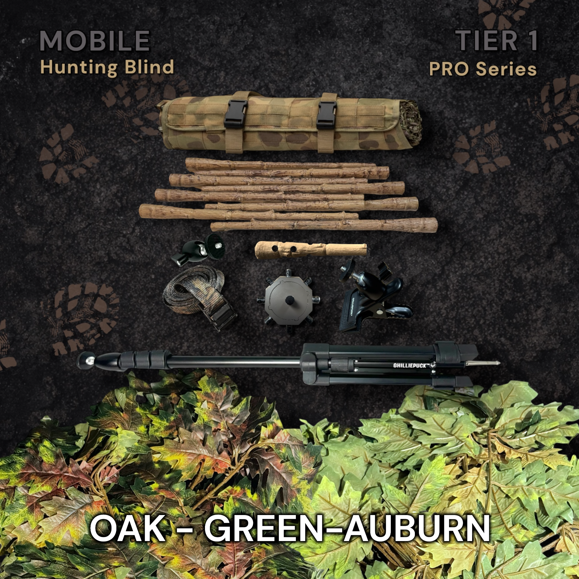 Tier 1 Mobile Kit (Aluminum) – Oak Green-Brown