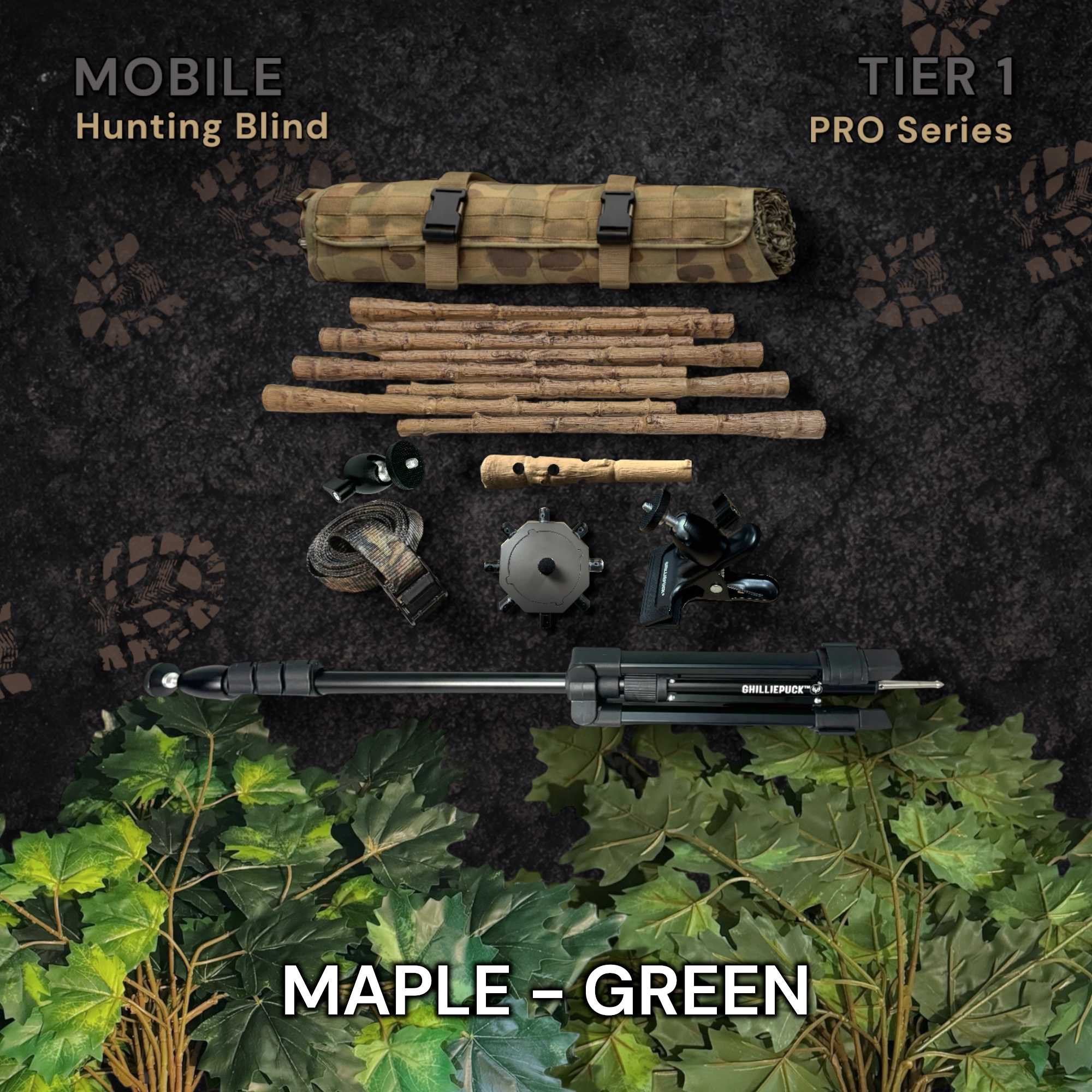 Tier 1 Stationary Kit (Aluminum) – Maple Green