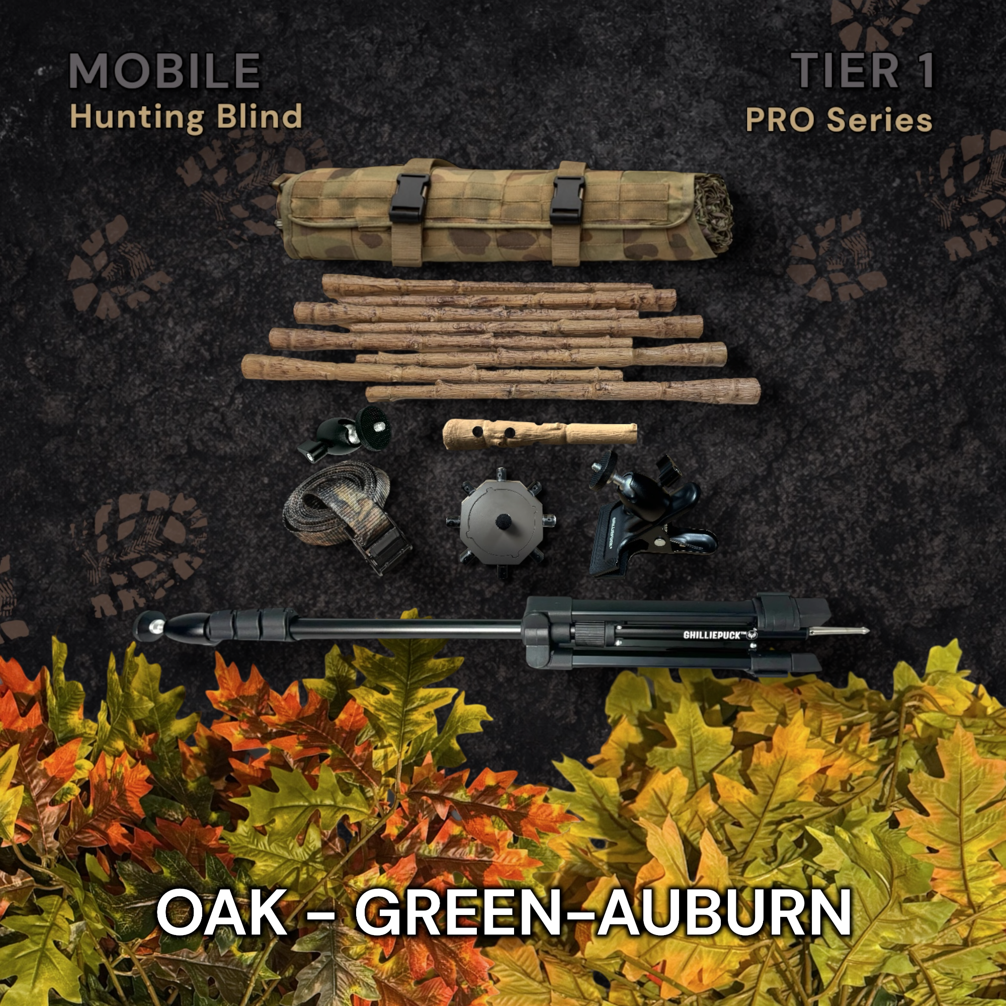 Tier 1 Stationary Kit (Aluminum) – Oak Green-Auburn