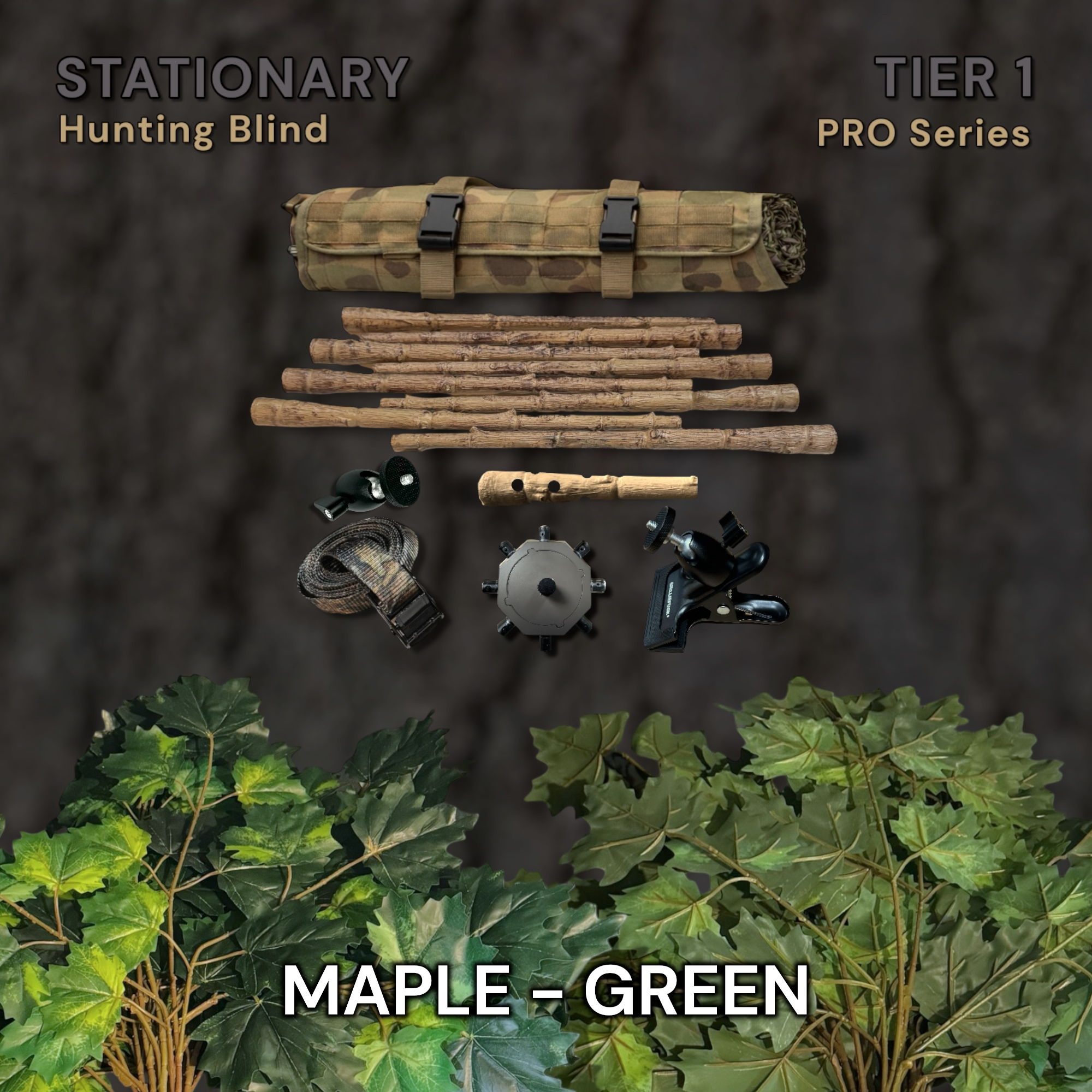 Tier 1 Stationary Kit (Aluminum) – Maple Green