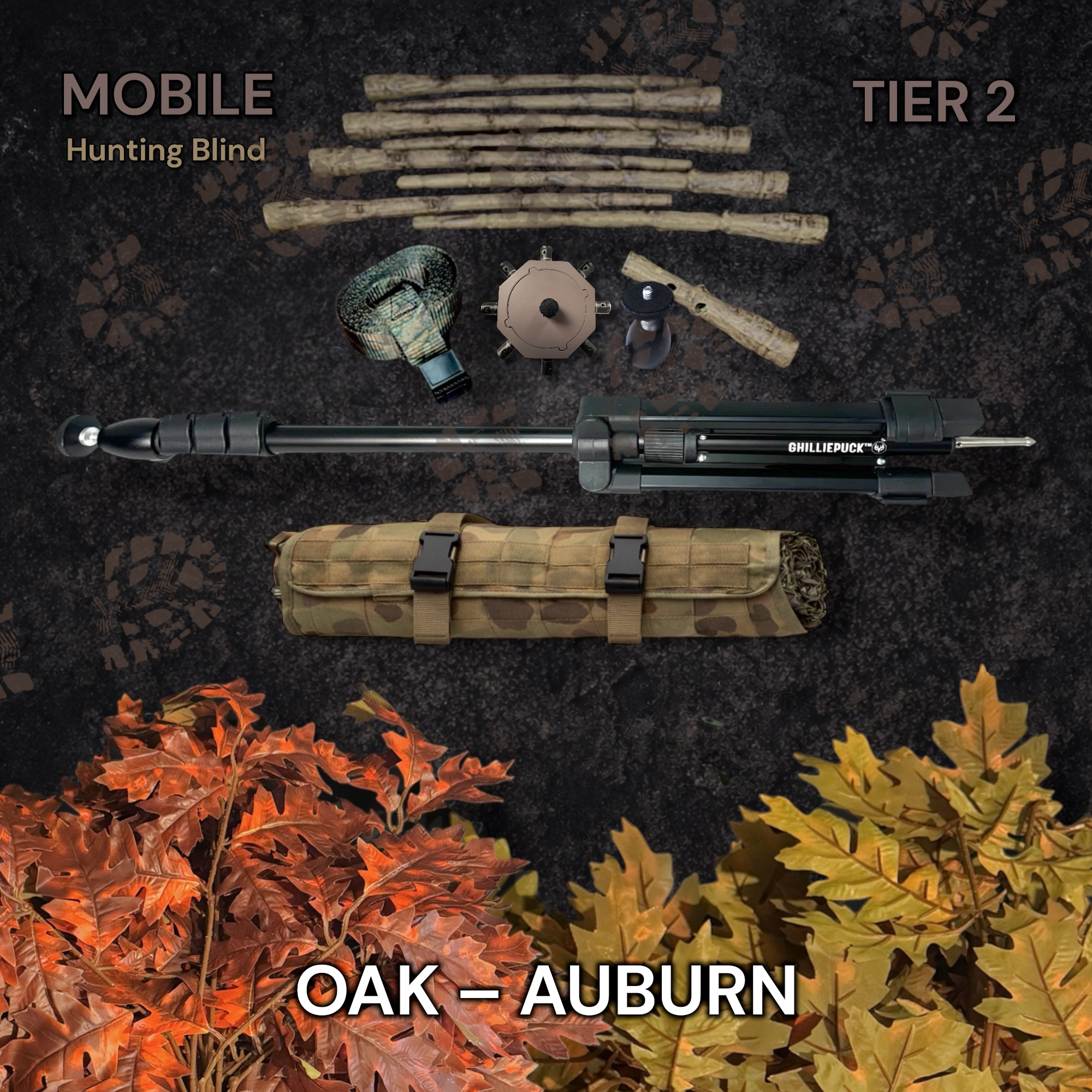 Tier 2 Mobile Kit (PVC) – Oak Auburn