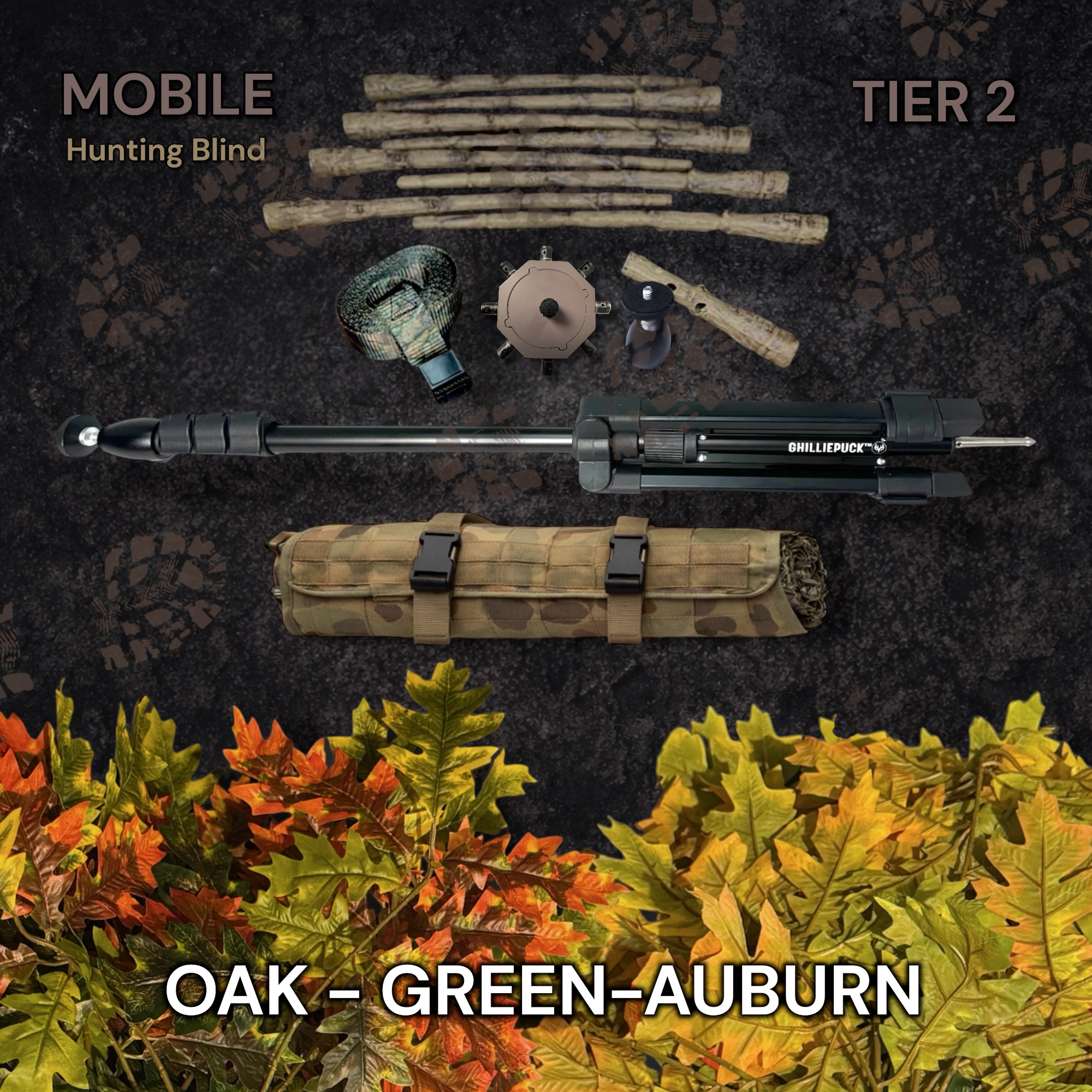 Tier 2 Mobile Kit (PVC) – Green-Auburn