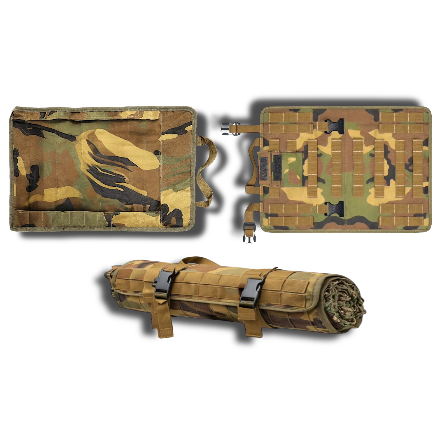 Mobile MOLLE Carry Case — Modular Transport & Deployment Panel